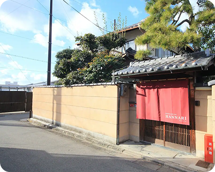日本家屋のゲストハウス